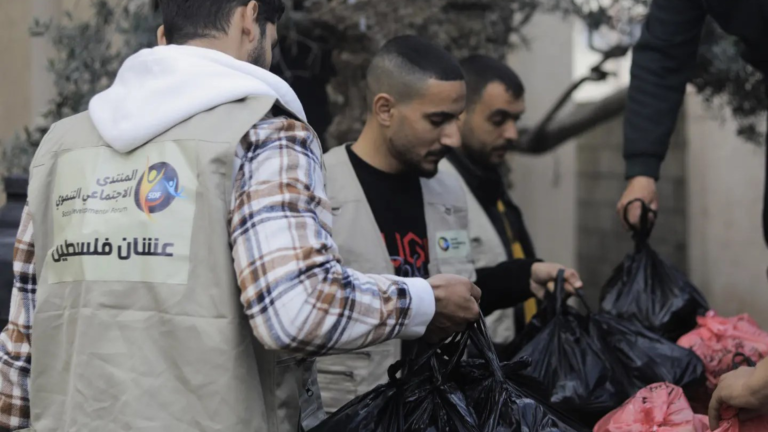 SDF Launches a national response program to provide relief assistance for Gaza Strip